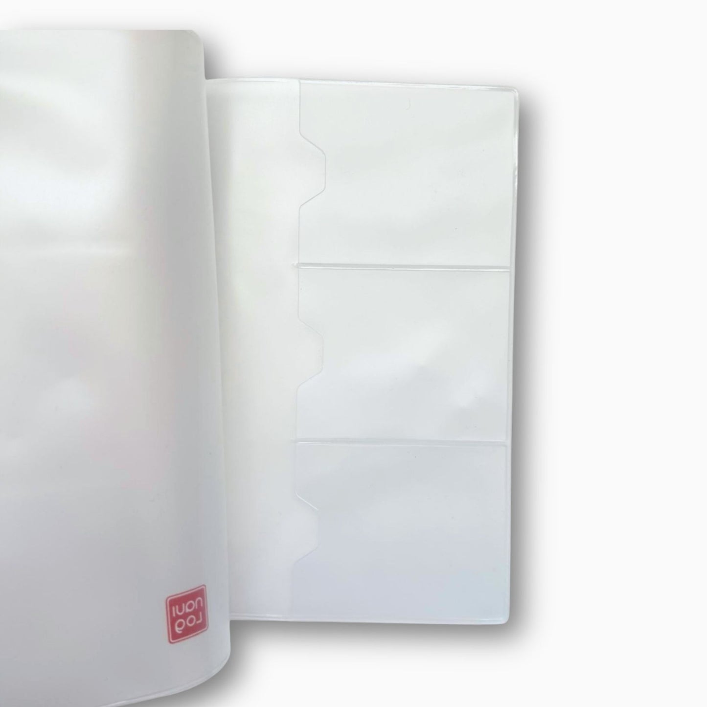 Clear Zipper Folio – A5 Insert Organizer