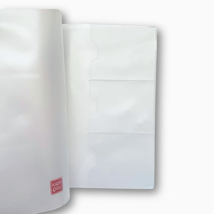 Clear Zipper Folio – A5 Insert Organizer