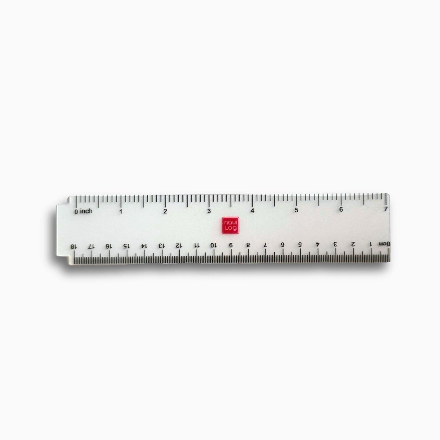 FlexTab Ruler – Transparent Flexible Ruler & Bookmark Tab (inches + cm)