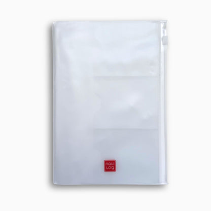 Clear Zipper Folio – A5 Insert Organizer